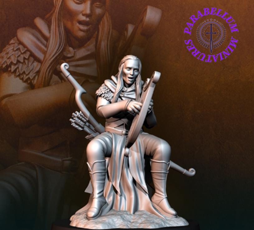 Wood elf musician