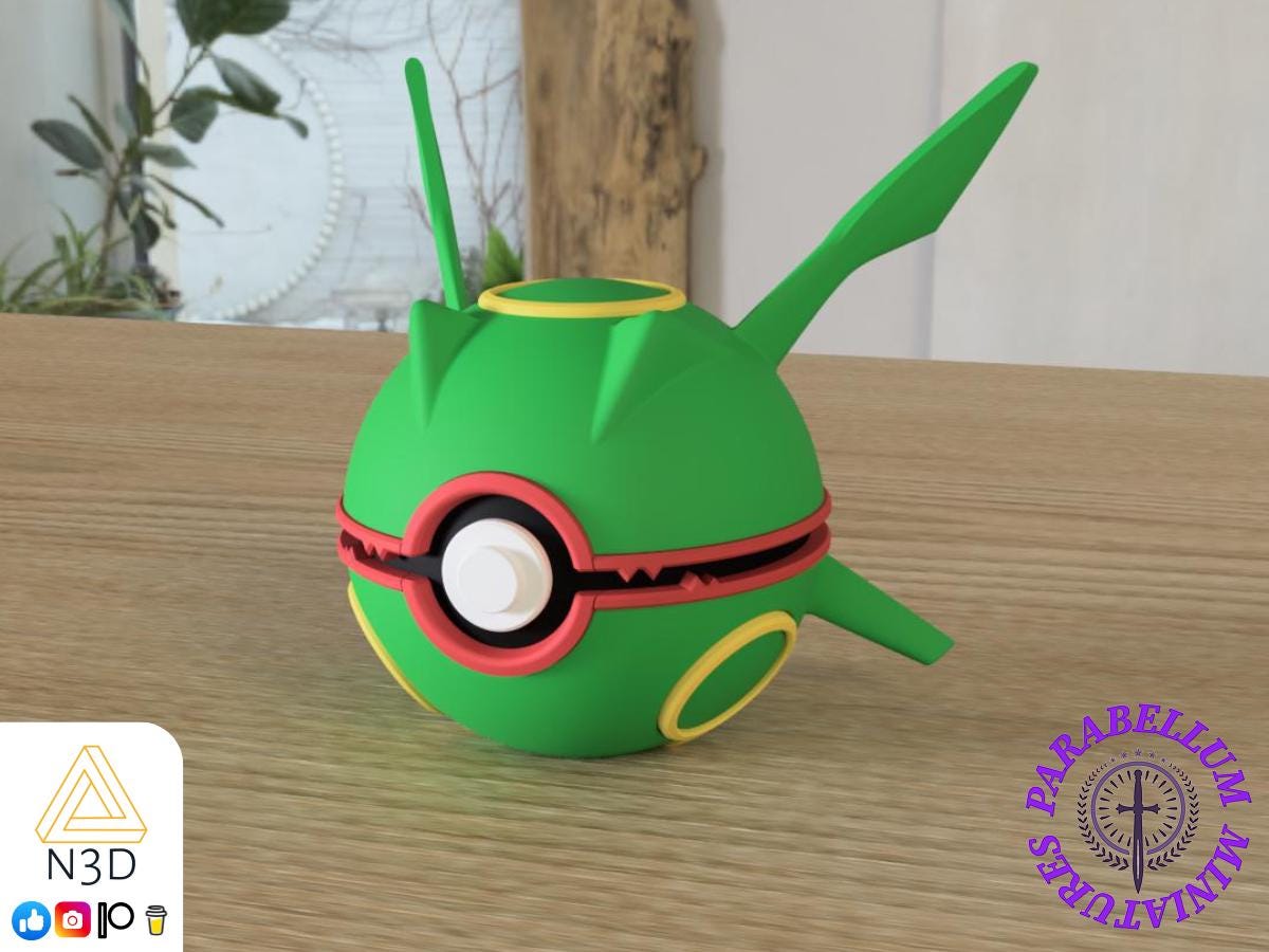 Kyogre, Groudon & Rayquaza Character CritterBall Series Designed by N3D