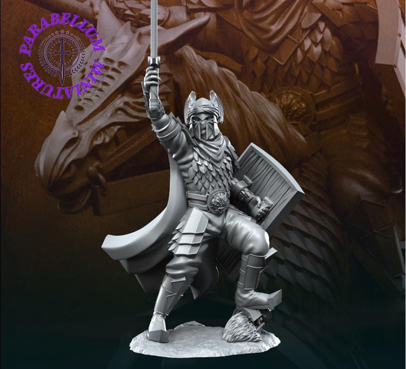 Dragon Army Captain foot and mounted