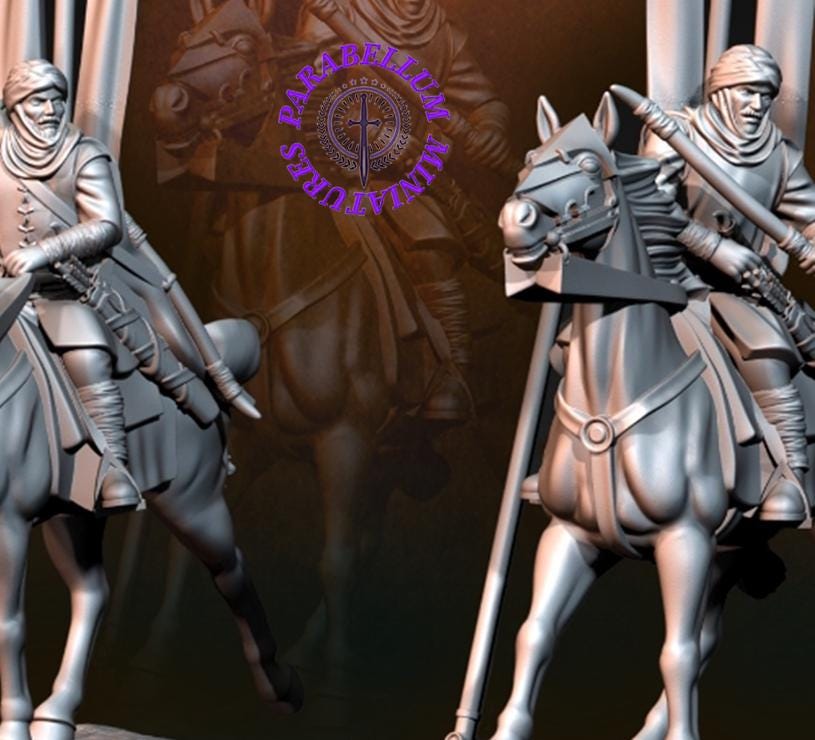 Regular snake warriors on horse