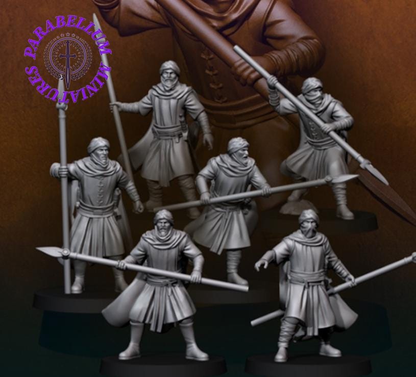 6x Regular snake warriors with spear