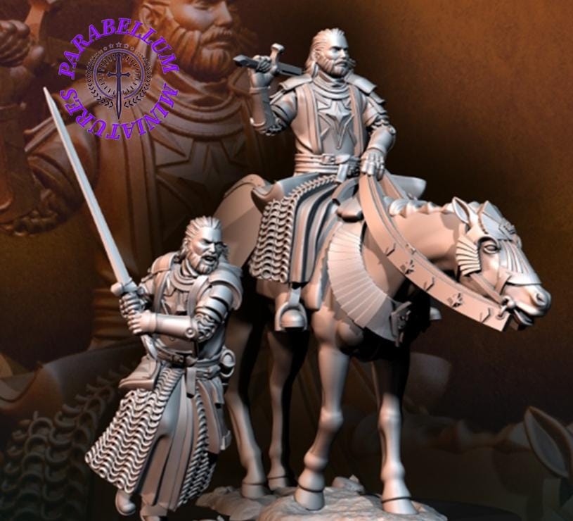 High Human Prince - foot and mounted