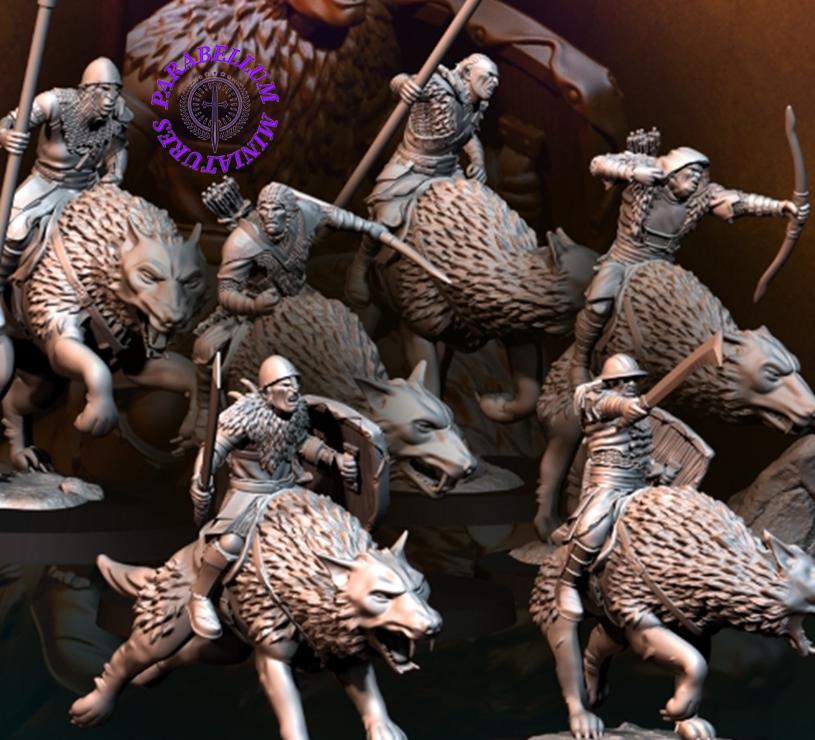 Super Orc Warg Riders