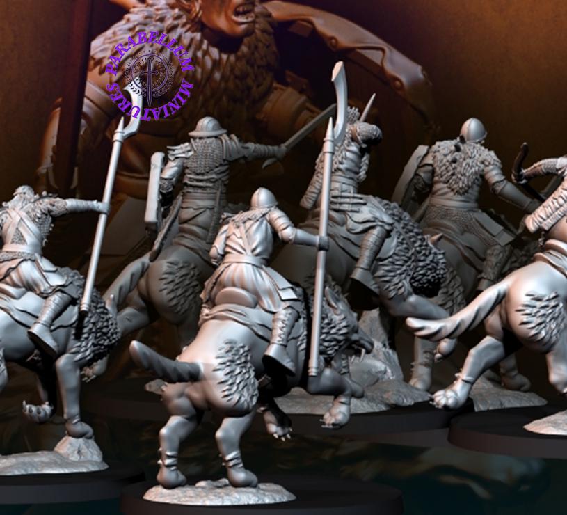 Super Orc Warg Riders