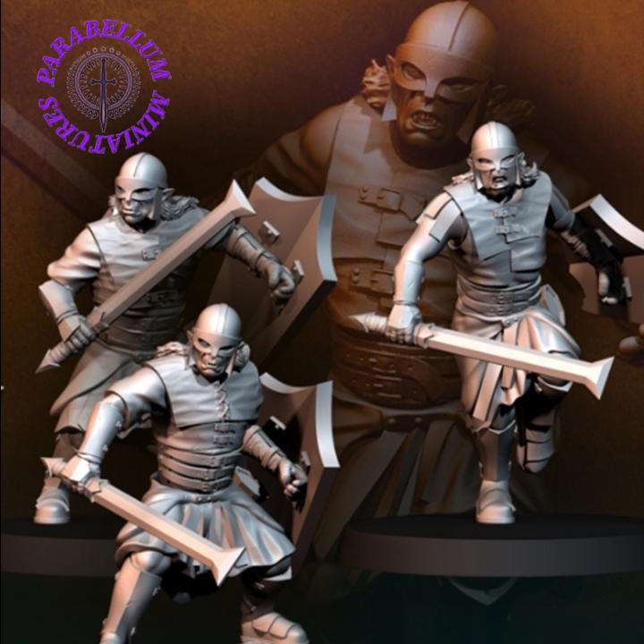 Bloody handed orc outriders