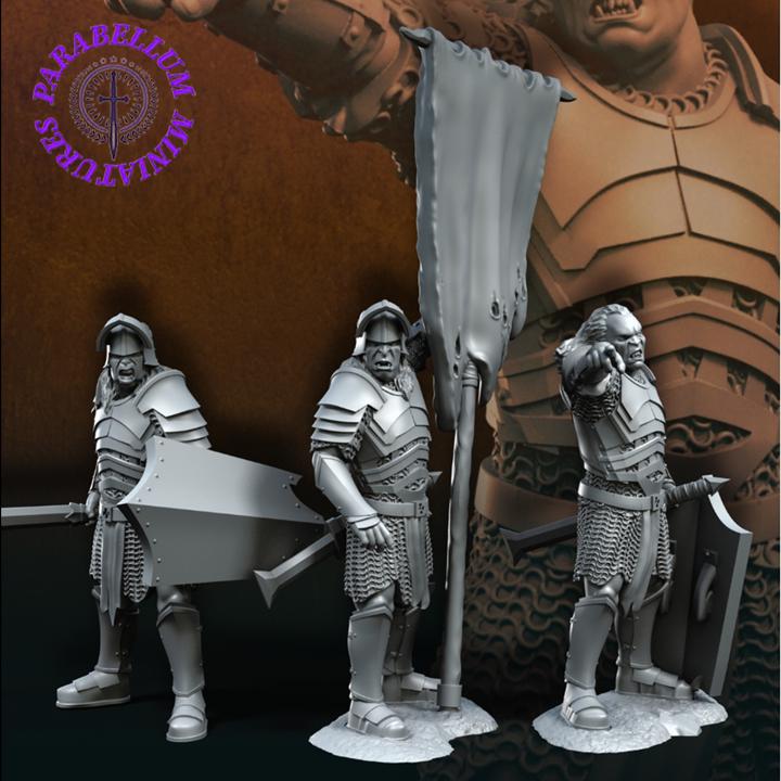 Bloody handed orc command group