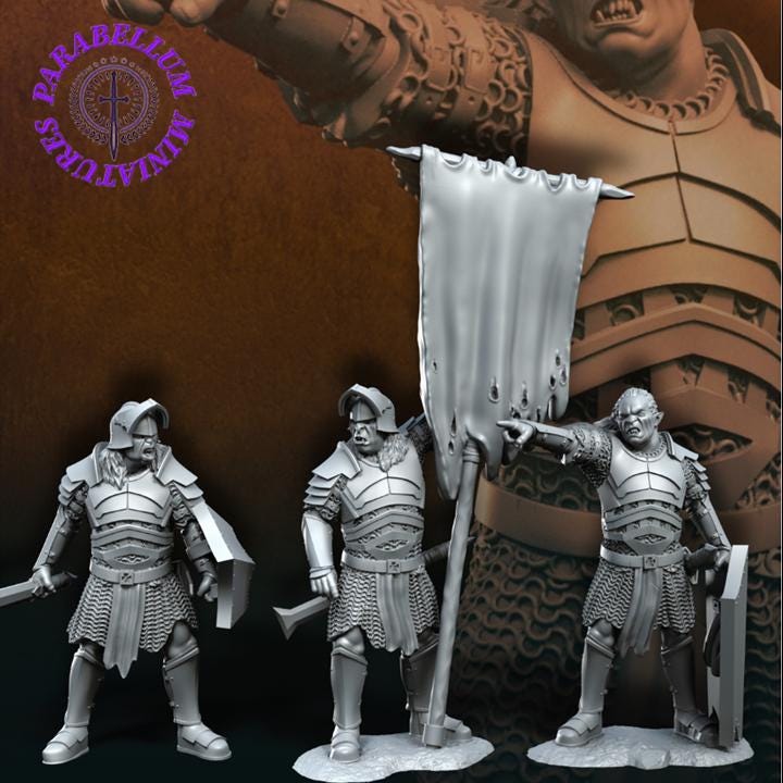 Bloody handed orc command group