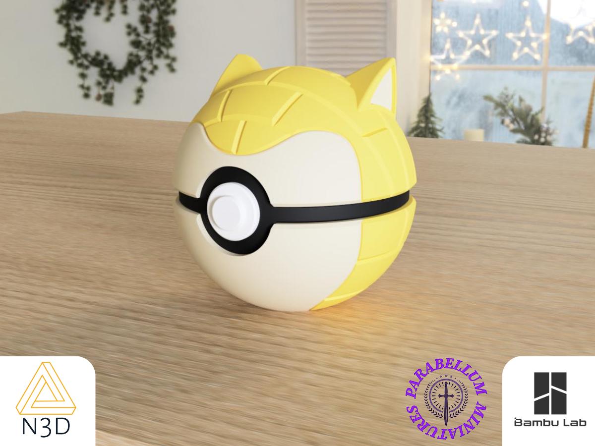 Sandshrew & Sandslash Evolution Line, Character CritterBall Series Designed by N3D