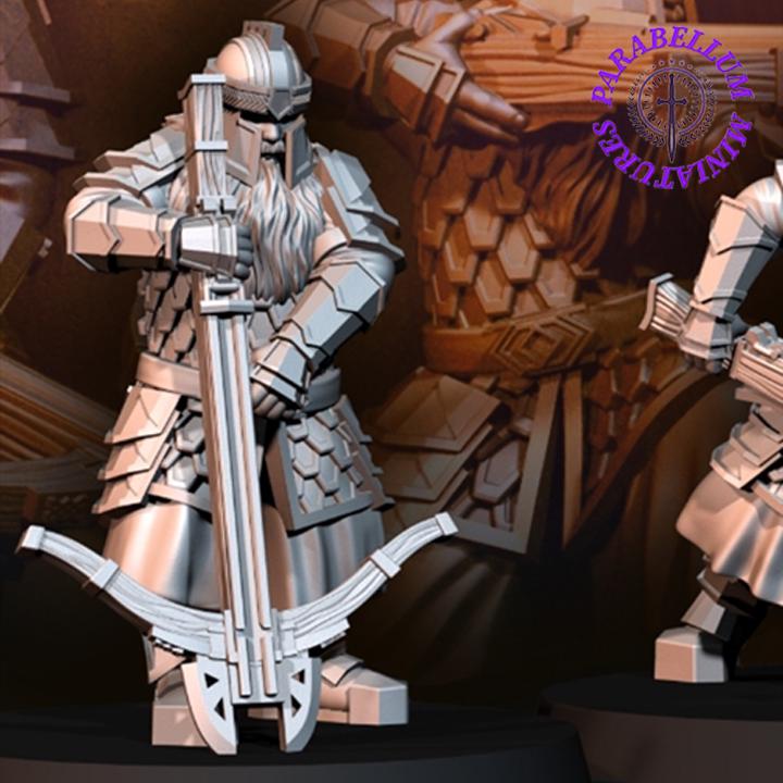 Silver Goat dwarves with crossbow