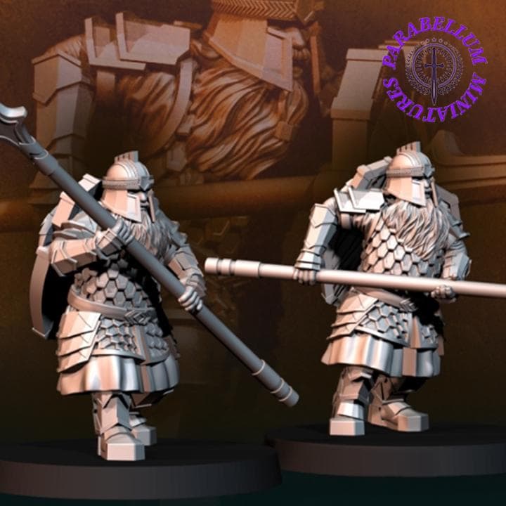 Silver Goat dwarves with pikes