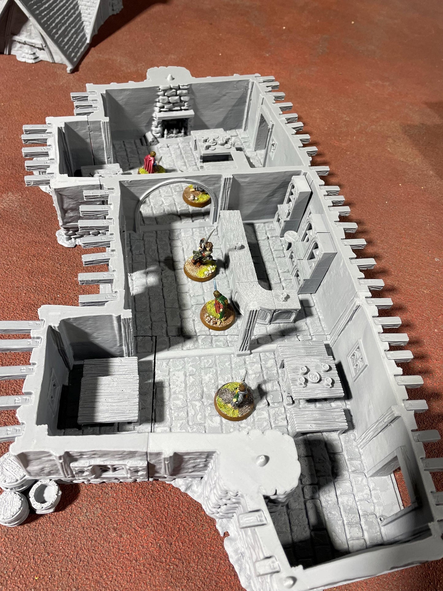 Leaping Frog Inn (Briarwood by DarkRealms) 32mm, 28mm, 15mm Scale 3D Printed Scenery for Wargaming Dnd and Warhammer