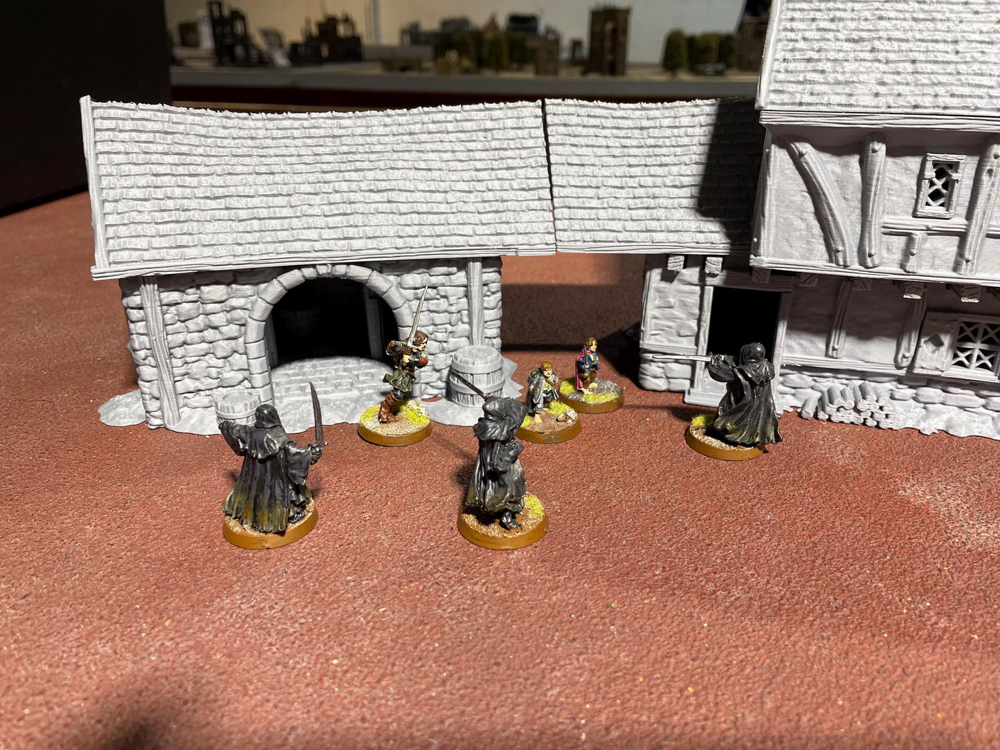 Leaping Frog Inn (Briarwood by DarkRealms) 32mm, 28mm, 15mm Scale 3D Printed Scenery for Wargaming Dnd and Warhammer