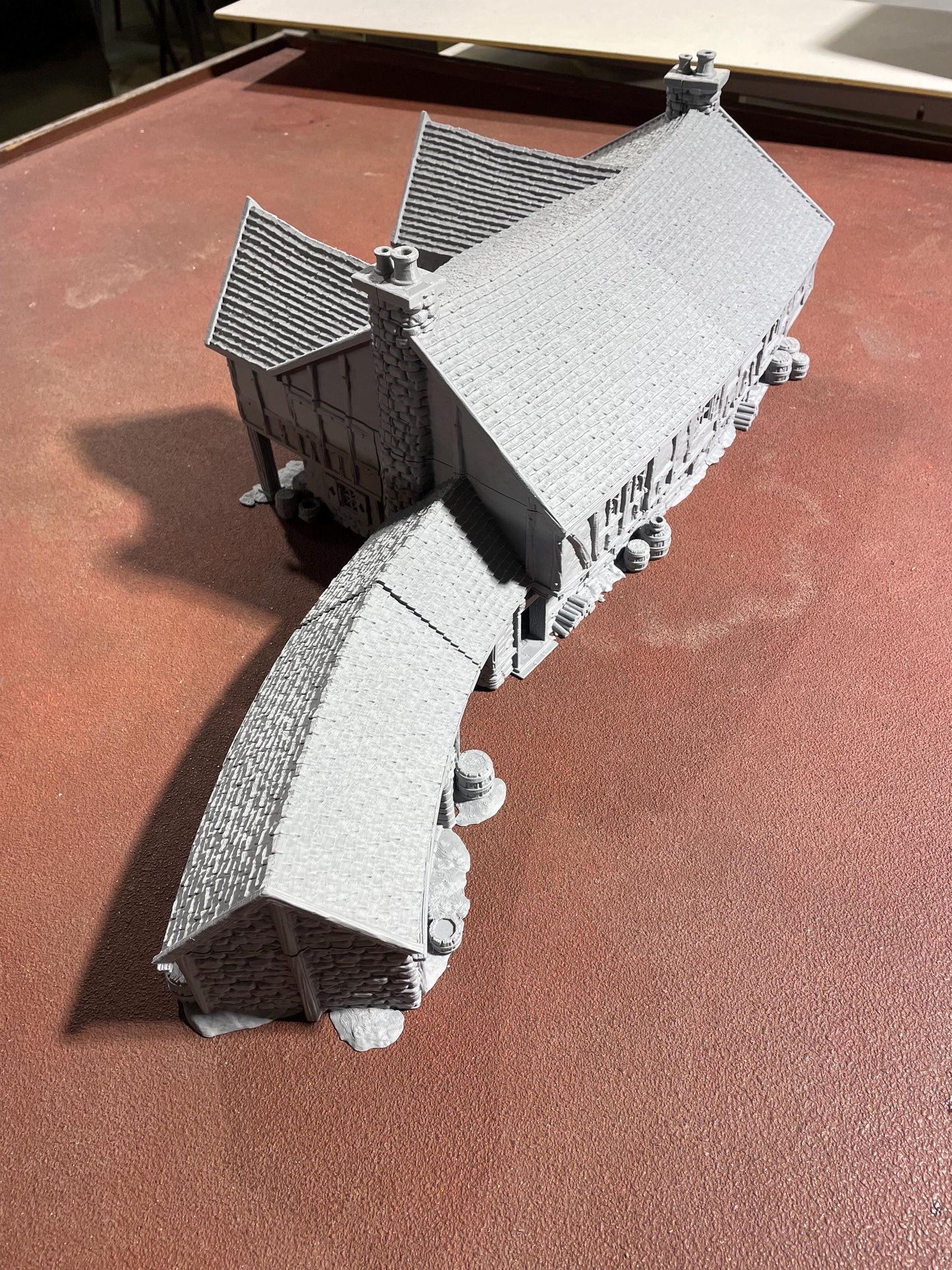 Leaping Frog Inn (Briarwood by DarkRealms) 32mm, 28mm, 15mm Scale 3D Printed Scenery for Wargaming Dnd and Warhammer