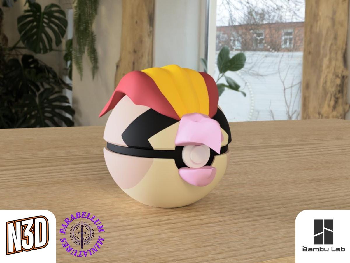 Pidgey, Pidgeotto and Pidgeot Evolution Line, Character CritterBall Series Designed by N3D