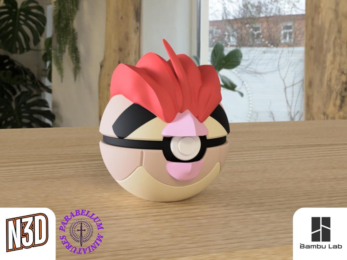 Pidgey, Pidgeotto and Pidgeot Evolution Line, Character CritterBall Series Designed by N3D
