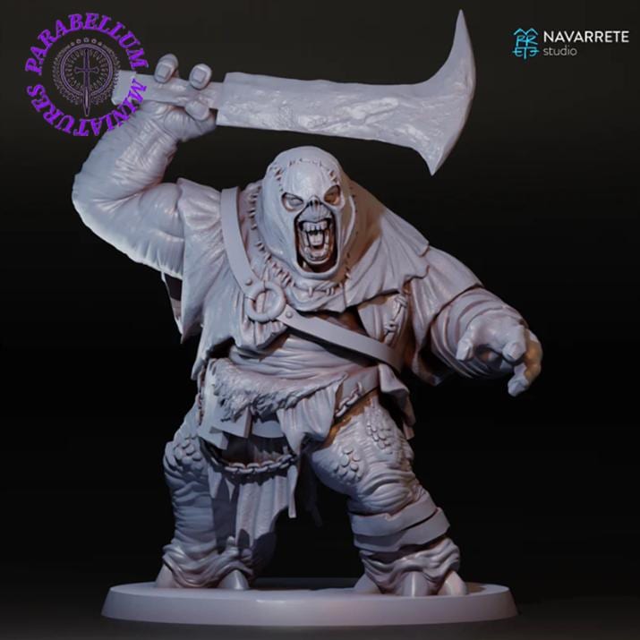Hill Troll pose 1 - Navarrete