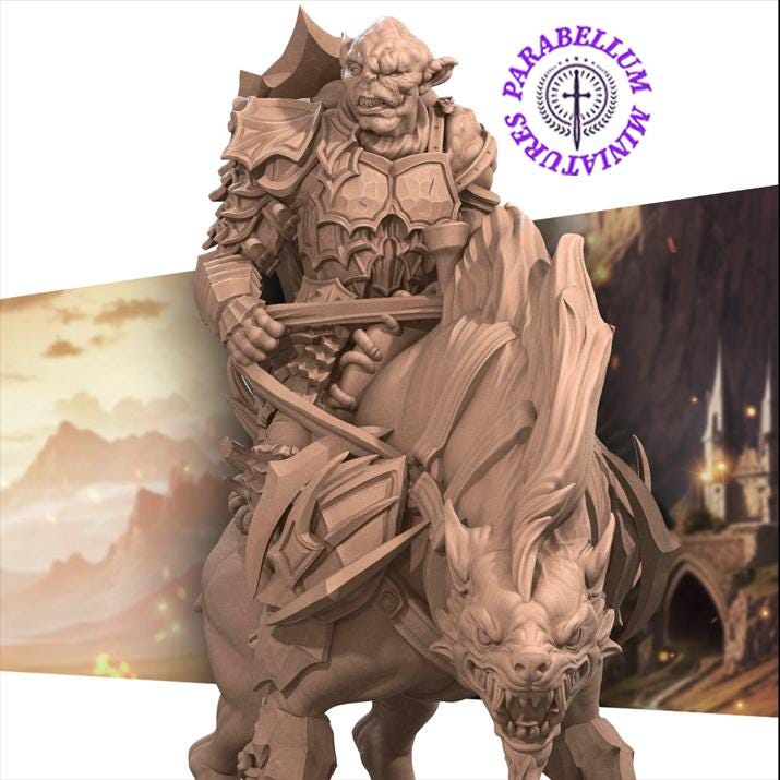 Warg rider Lieutenant