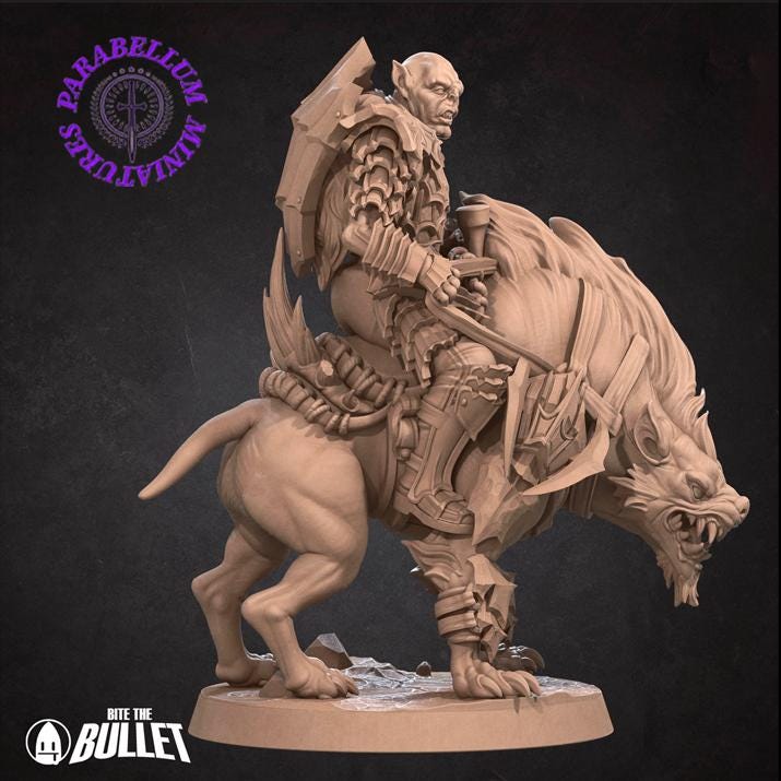 Warg rider Lieutenant