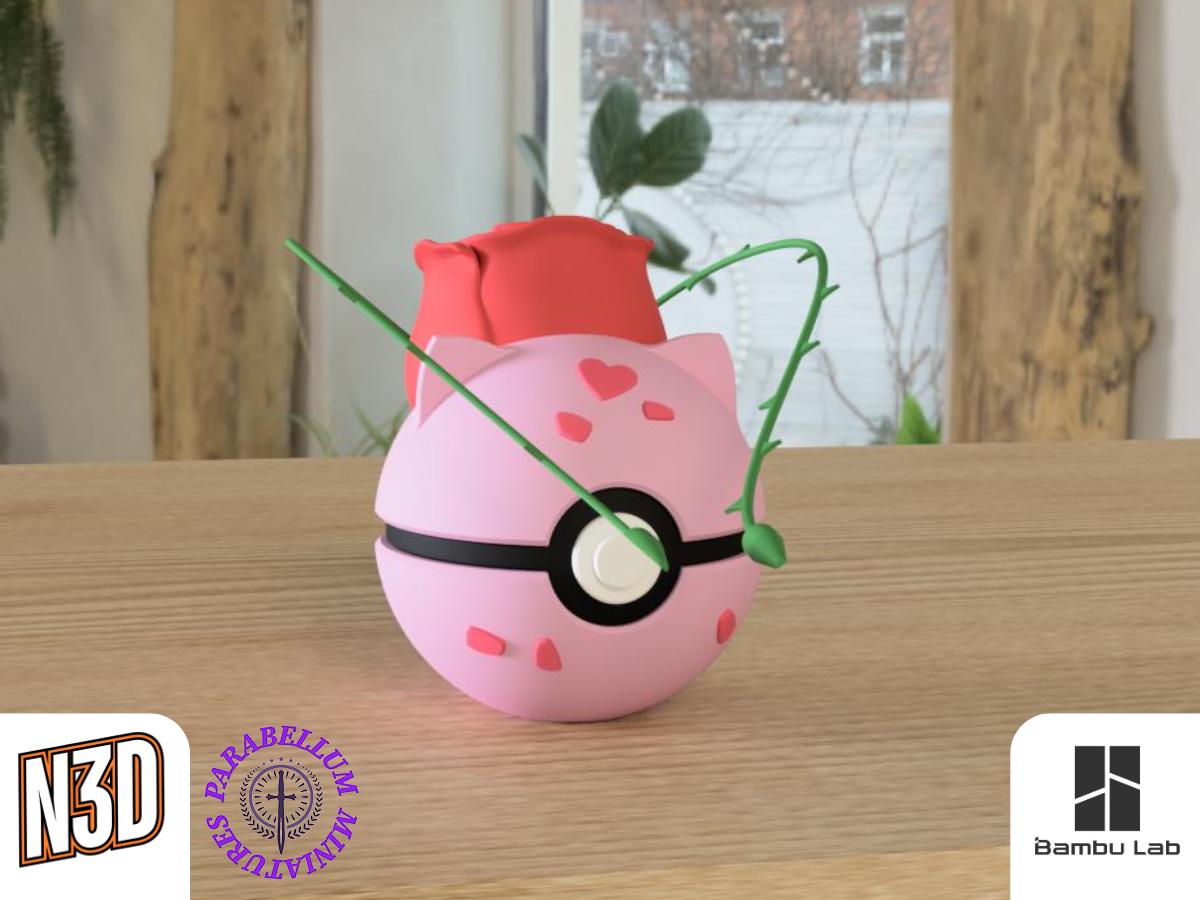 Love Bulbasaur, Character CritterBall Series Designed by N3D