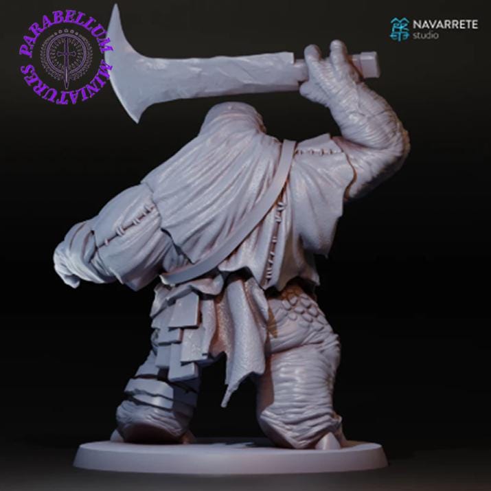 Hill Troll pose 1 - Navarrete