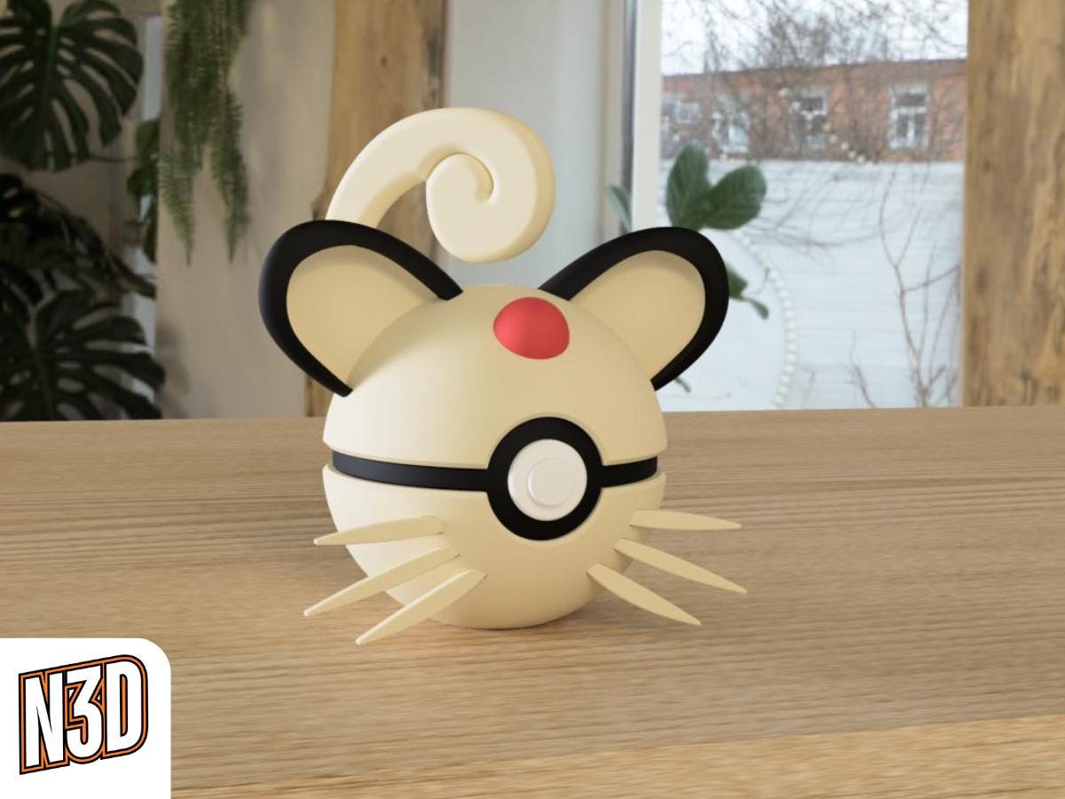 Meowth and Persian, Character CritterBall Series Designed by N3D