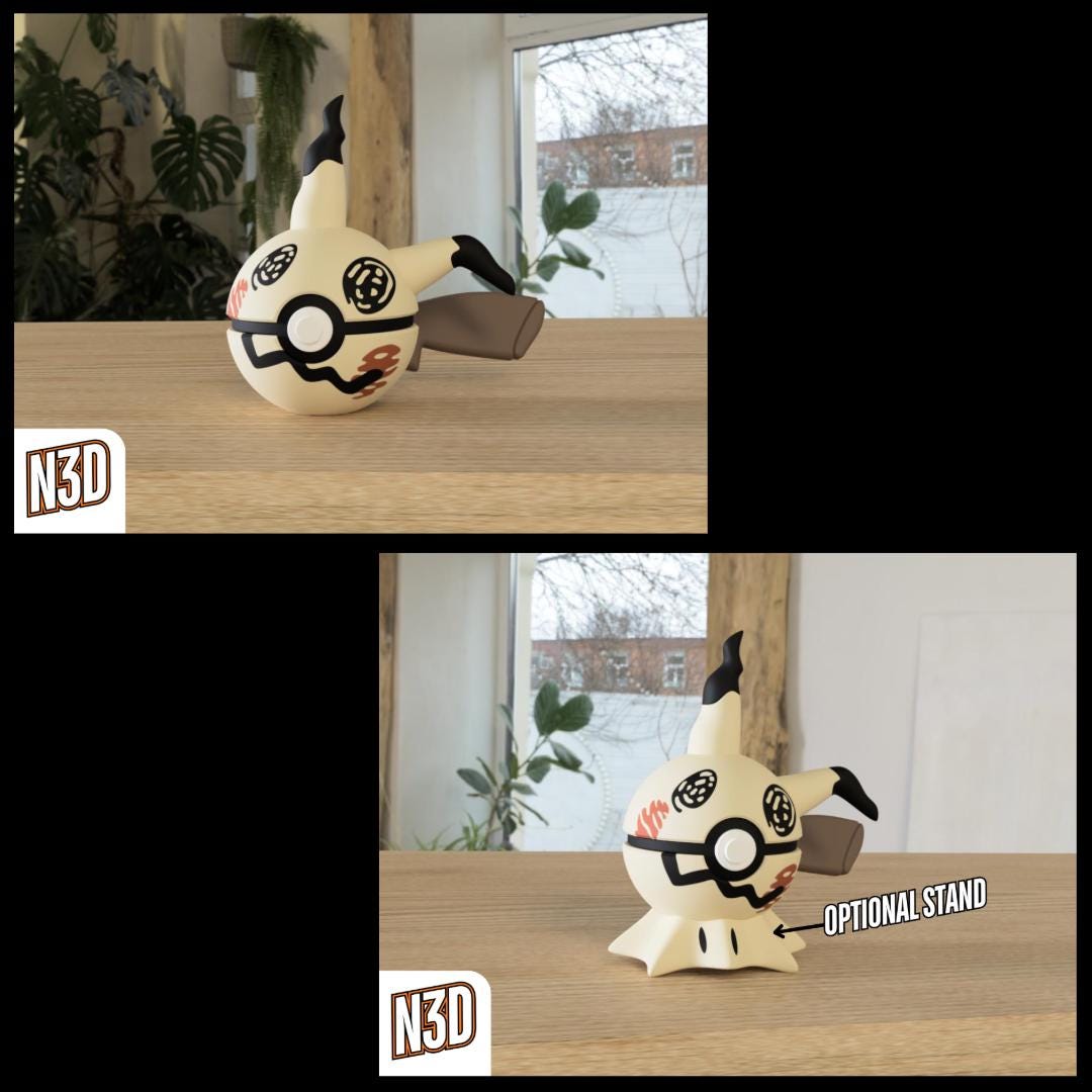 Mimikyu, Character CritterBall Series Designed by N3D