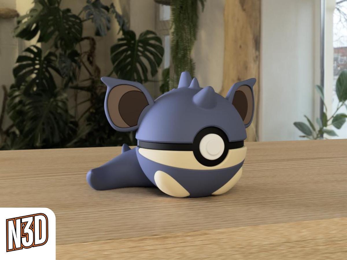 Nidoran, Nidorina and Nidoqueen Evolution Line, Character CritterBall Series Designed by N3D