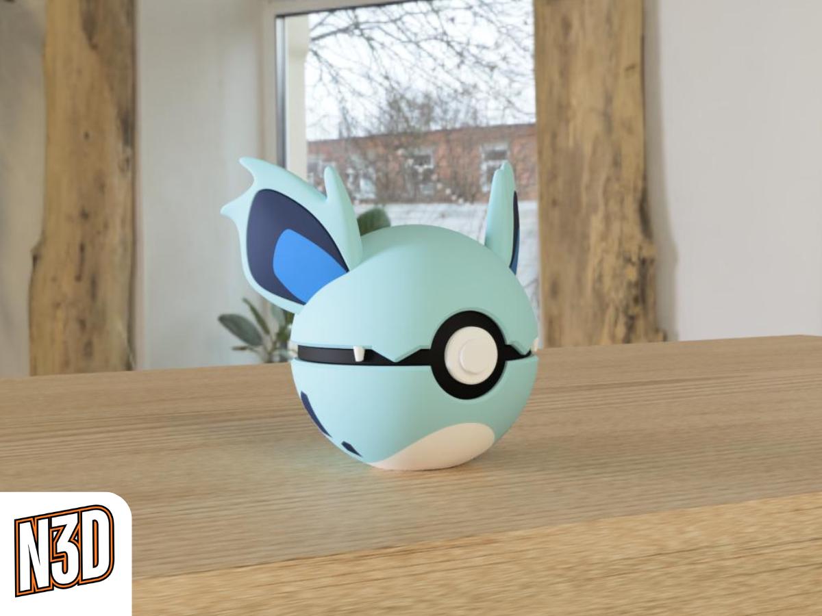 Nidoran, Nidorina and Nidoqueen Evolution Line, Character CritterBall Series Designed by N3D
