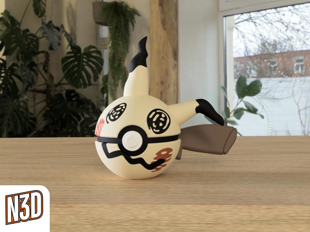 Mimikyu, Character CritterBall Series Designed by N3D