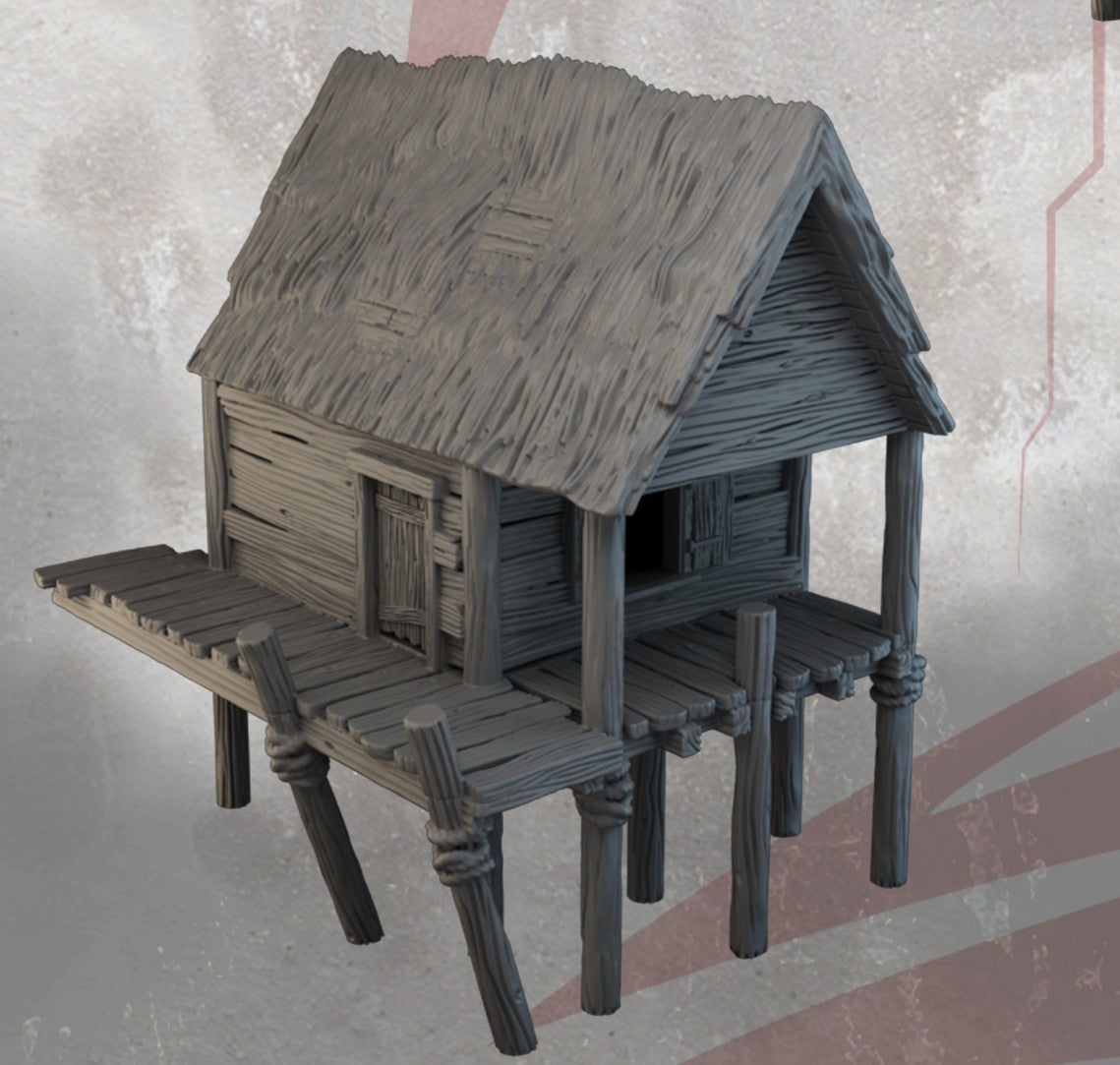 Tortuga Bay Main Island 1 by Dark Realms in 32mm, 28mm, 15mm Scale 3D Printed Scenery for Wargaming Dnd and Warhammer