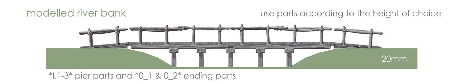 Wooden bridges