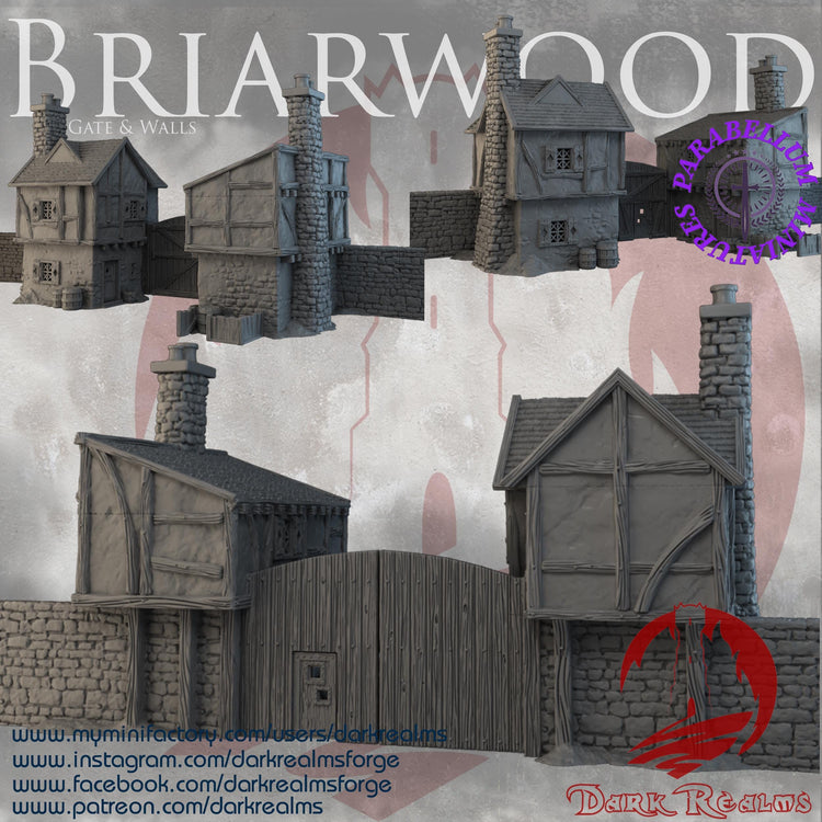 Briarwood – Rustic Fantasy Terrain by Dark Realms