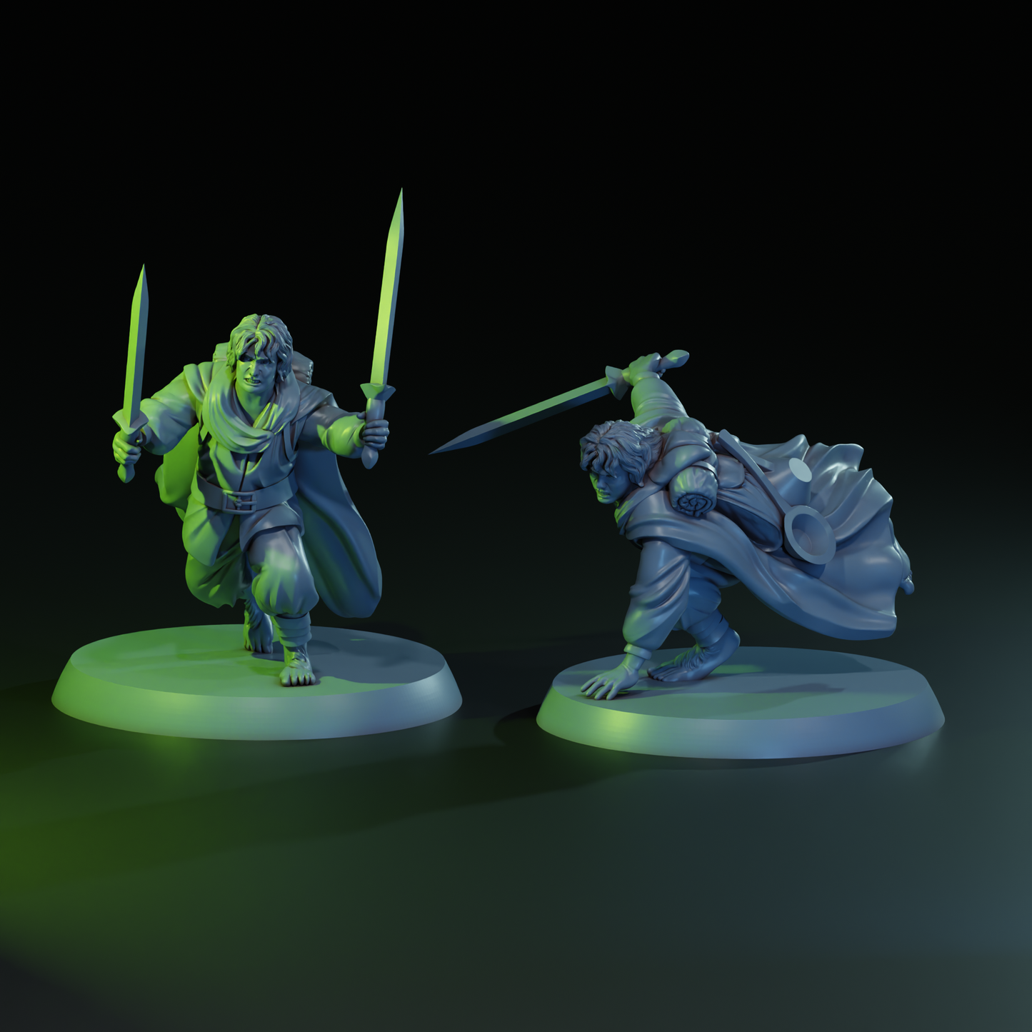 Samrick Ironwill – 28mm Fantasy Resin Model by Navarette Studios