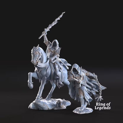Wraith King foot and mounted version 1