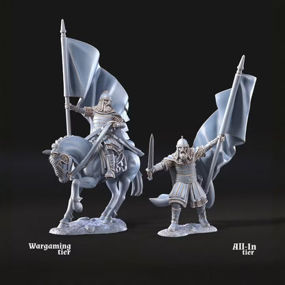 West Human Banner ft and mtd pose 2
