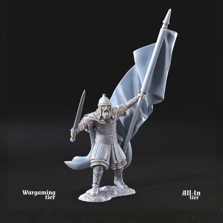 West Human Banner ft and mtd pose 2