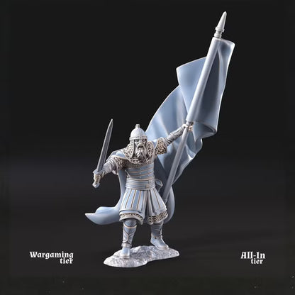 West Human Banner ft and mtd pose 2