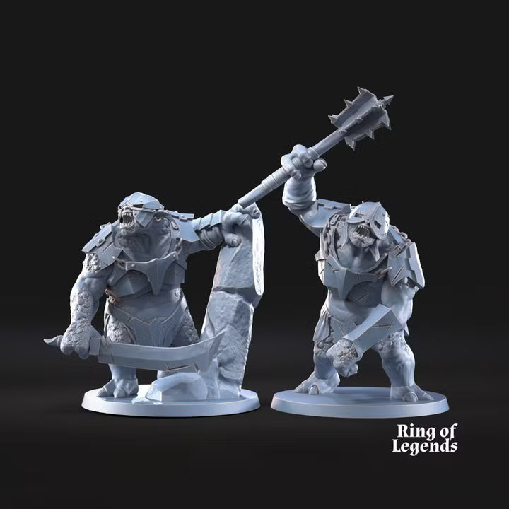 2 x Morlok trolls