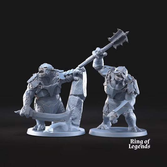 2 x Morlok trolls