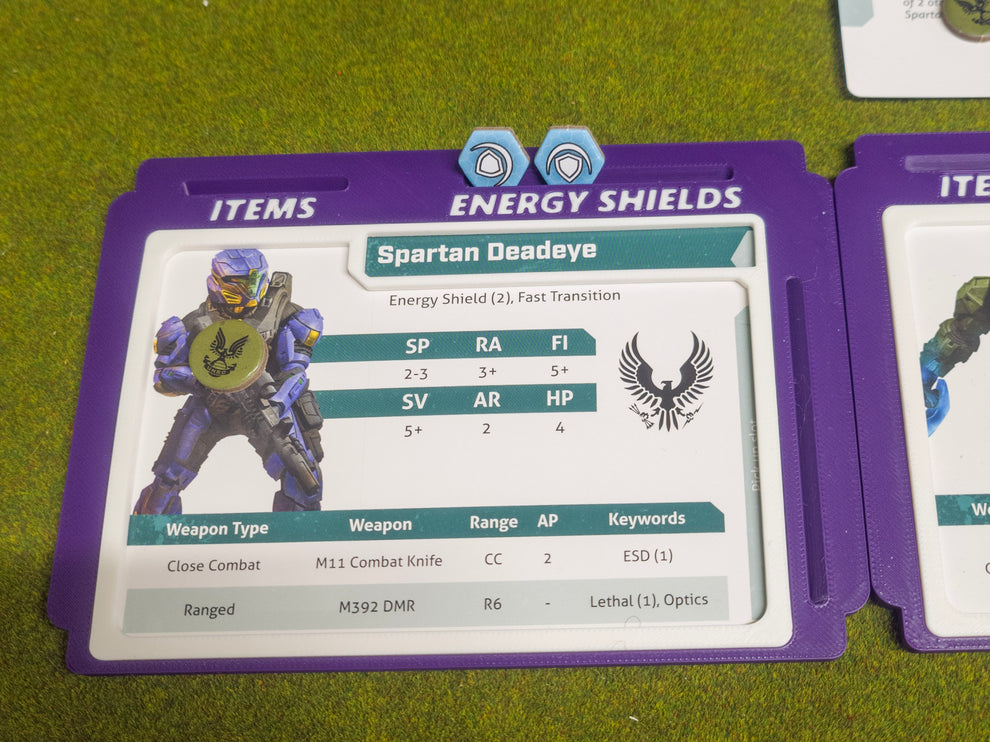 Halo Flashpoint Profile Card Holders – Parabellum Miniatures