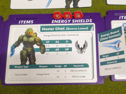 Halo Flashpoint Profile Card Holders