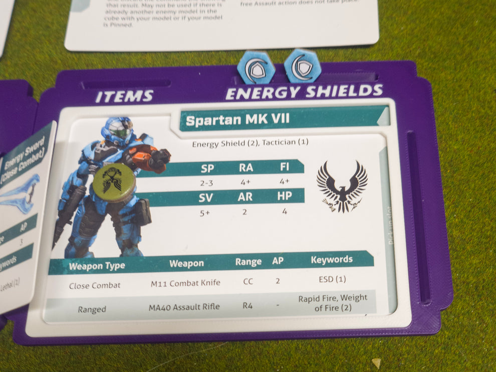 Halo Flashpoint Profile Card Holders – Parabellum Miniatures
