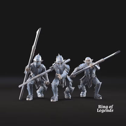 Goblins with spear x 3