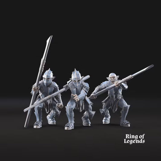 Goblins with spear x 3