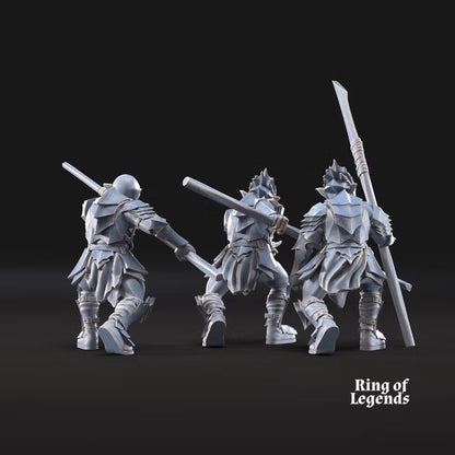 Goblins with spear x 3