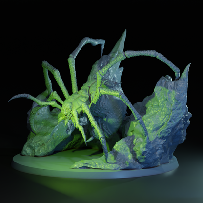 Spider Queen Miniature – 28mm Fantasy Resin Model by Navarette Studios