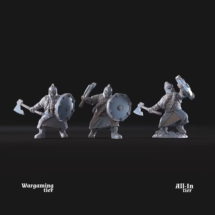 Kalak dwarf warriors pose 2