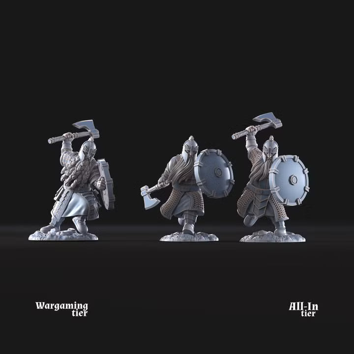 Kalak dwarf warriors pose 2