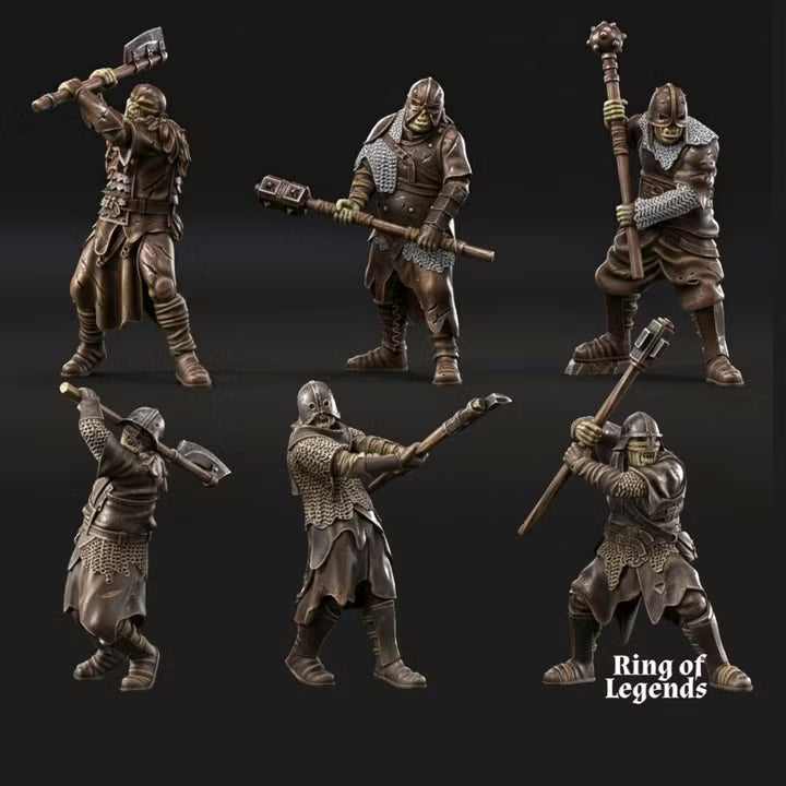 Morlok orcs with 2 handed weapons
