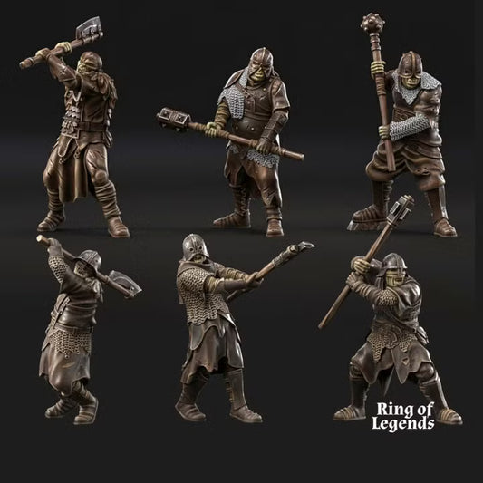 Morlok orcs with 2 handed weapons